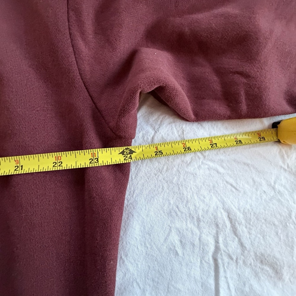 Gina Game Day Sweatshirt Womens Small Burgundy‎ Fleece Crewneck NWT - Picture 4 of 6